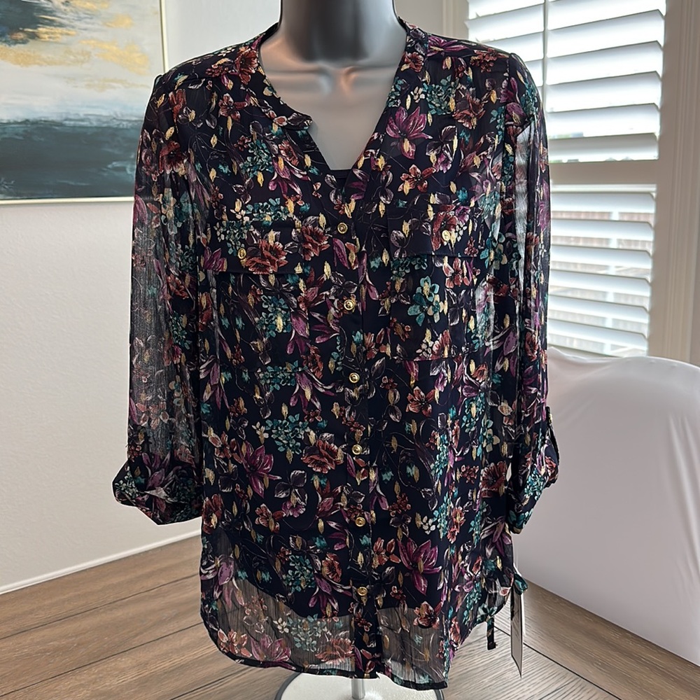 Sara Michelle Blouse‎ NWT